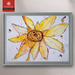 Acquerello Sun Flower Fire Flower carta