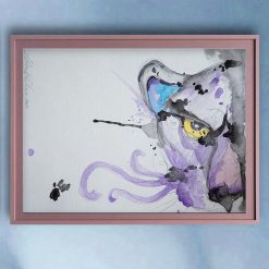 Acquerello giaguaro su carta