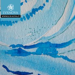 Acquerello onda di guarigione dettaglio