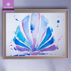 Acquerello conchiglia 02 carta