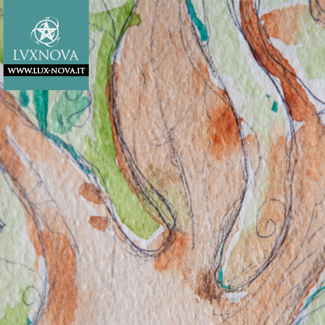 Acquerello Driade 01 dettaglio