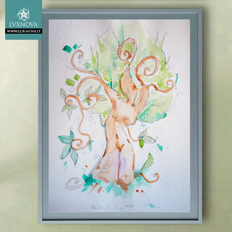 Acquerello Driade 01 carta