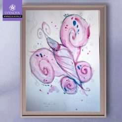 Acquerello farfalla 02 carta