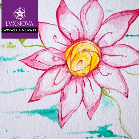 Acquerello Fiore 01 carta