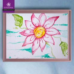 Acquerello Fiore 01 carta