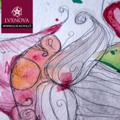 Acquerello gnomo 01 dettaglio