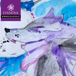 Acquerello Lupo 01 carta