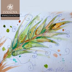 Acquerello spiga verde 01 carta