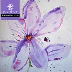 Acquerello viola 02 dettaglio