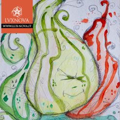 Acquerello zucche carta