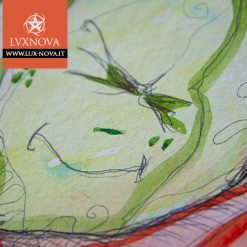 Acquerello zucche dettaglio