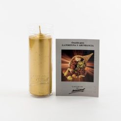 Candelone da orazione FORTUNA E ABBONDANZA