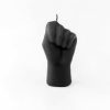Candela a forma di Pugno - Nera