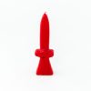Candela a forma di spada - Rossa