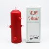 Candela con 7 stoppini Rossa - Grande