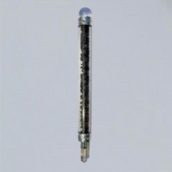 Bacchetta magica con tormaline nere e cristallo di rocca