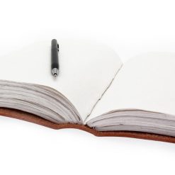 Block Notes in Pelle - La Vita dei Fiori - 10x13 (200 Pagine)