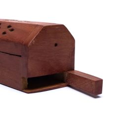 Brucia bastoncini incenso contenitore Pentacolo