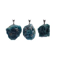 Ciondolo in Apatite grezza
