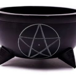 Ciotola incensi Pentacolo pietra ollare e pietre