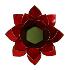 Loto illuminazione 1° Chakra rosso oro