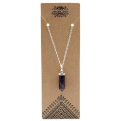 Pendente in pietra semi-preziosa - Ametista