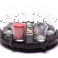 Portalumino in Pietra Ollare Pentacolo