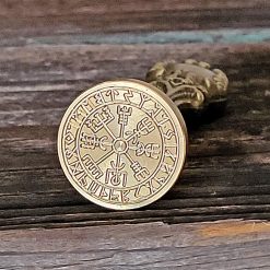 Set calligrafico con penna d'oca, inchiostro e timbro a sigillo