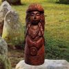 Statuetta Frigga in legno