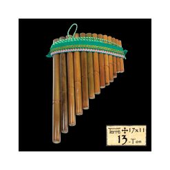 Flauto di Pan Peru a 13 canne