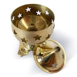 Porta incenso in Ottone 8,5 cm