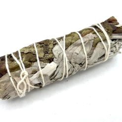 Smudge Salvia Bianca e Yerba Santa - 10 cm