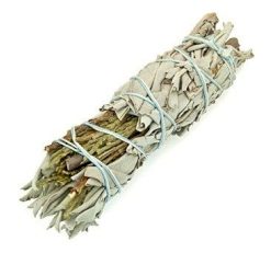 Smudge Salvia Bianca e Cedro - 10 cm