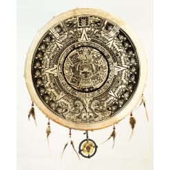 Tamburo Sciamanico Pelle di Capra Maya 40cm