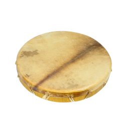 Tamburo Sciamanico in pelle di capra - rotondo - 30cm