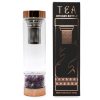 Borraccia in Vetro con Infusore per i Tè - Ametista