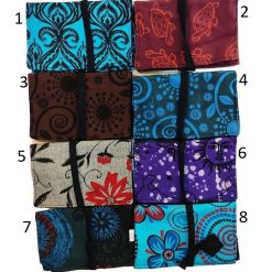 Portatabacco in cotone stampato-modelli