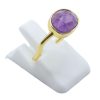 ANE001- Anello Con Ametista Ovale In Argento 925