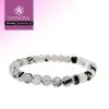 BR-CRIT6A Bracciale Cristallo di Rocca Tormalinato A - 6m