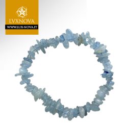 Braccialetto in chips di Acquamarina - Misura piccola