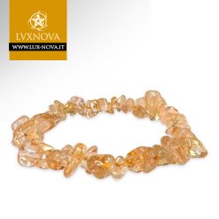 Braccialetto in chips di Citrino Naturale A