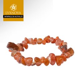 Braccialetto in chips di Cornalina A