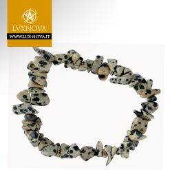 Braccialetto in chips di Diaspro Dalmata