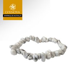 Braccialetto in chips di Howlite A