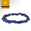 Braccialetto in chips di Lapis Lazuli AA