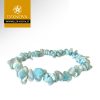 Braccialetto in chips di Larimar A