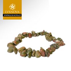 Braccialetto in chips di Unakite