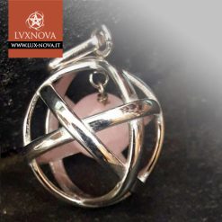 Ciondolo Genesa con Quarzo Rosa