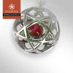 Ciondolo Pentasfera - Corniola