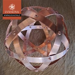 Pentasfera realizzata a mano IN RAME